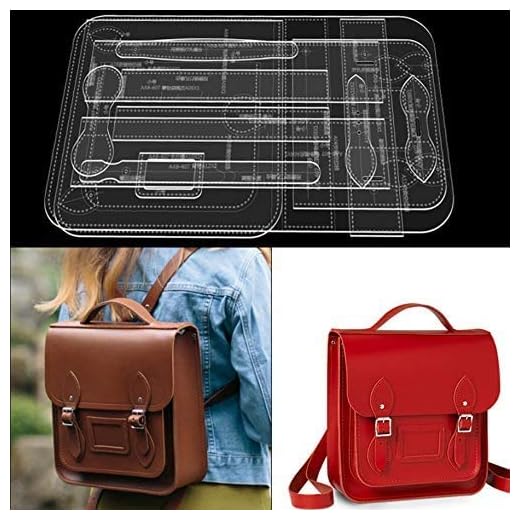 How to design a backpack BAENRCY Large Acrylic Backpack Template Kit