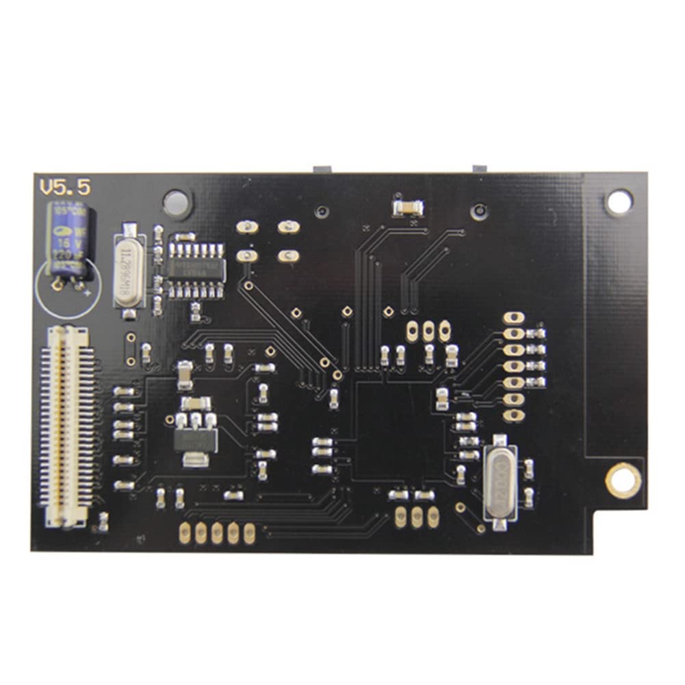 DC V5.15B GDEMU Simulationsplatine für Optische Laufwerke für Dreamcast und Farbenfrohes Remote-SD-Kartenmontageset für GDEMU (Blau)