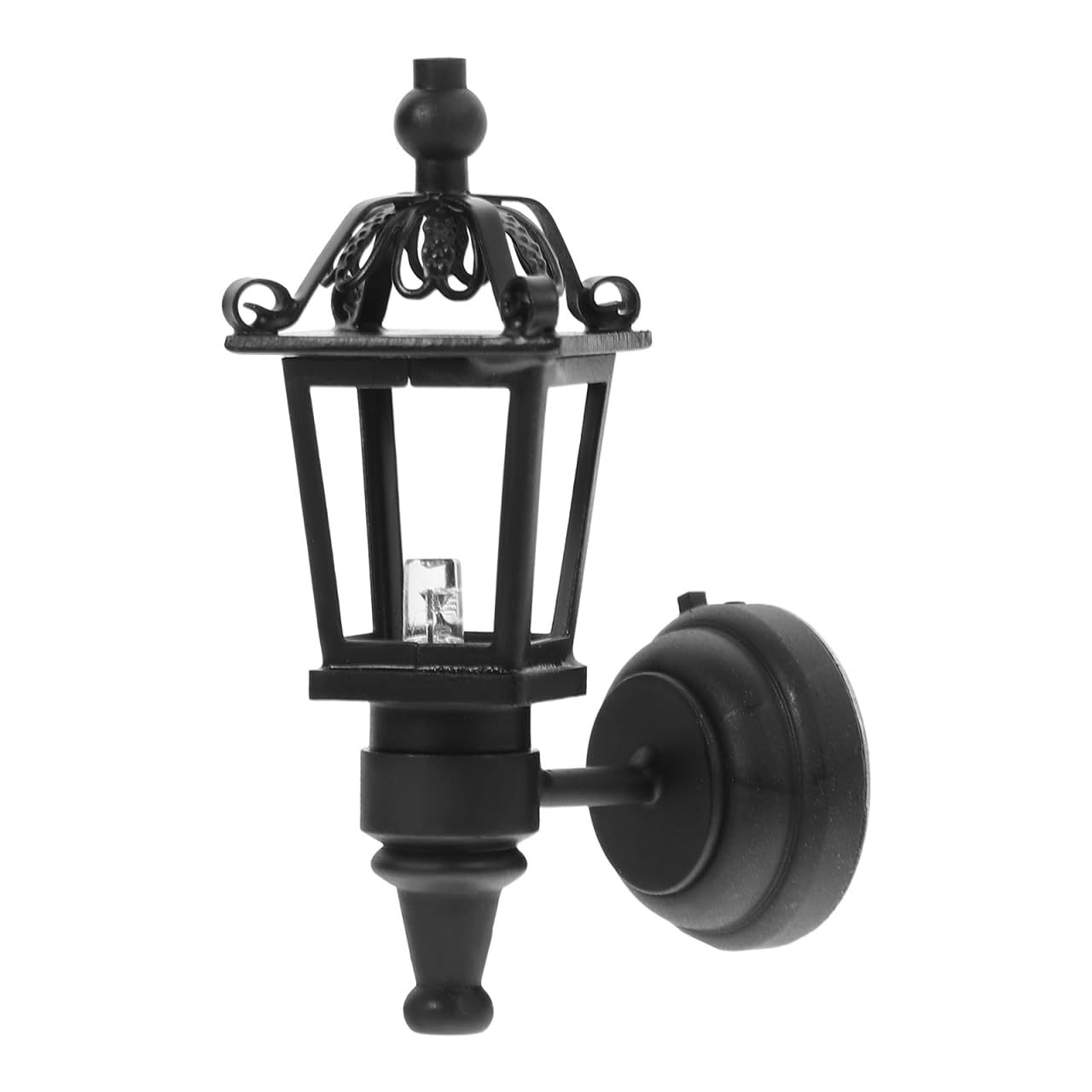 Leorx Vintage DIY Dollhouse Wall Lamp