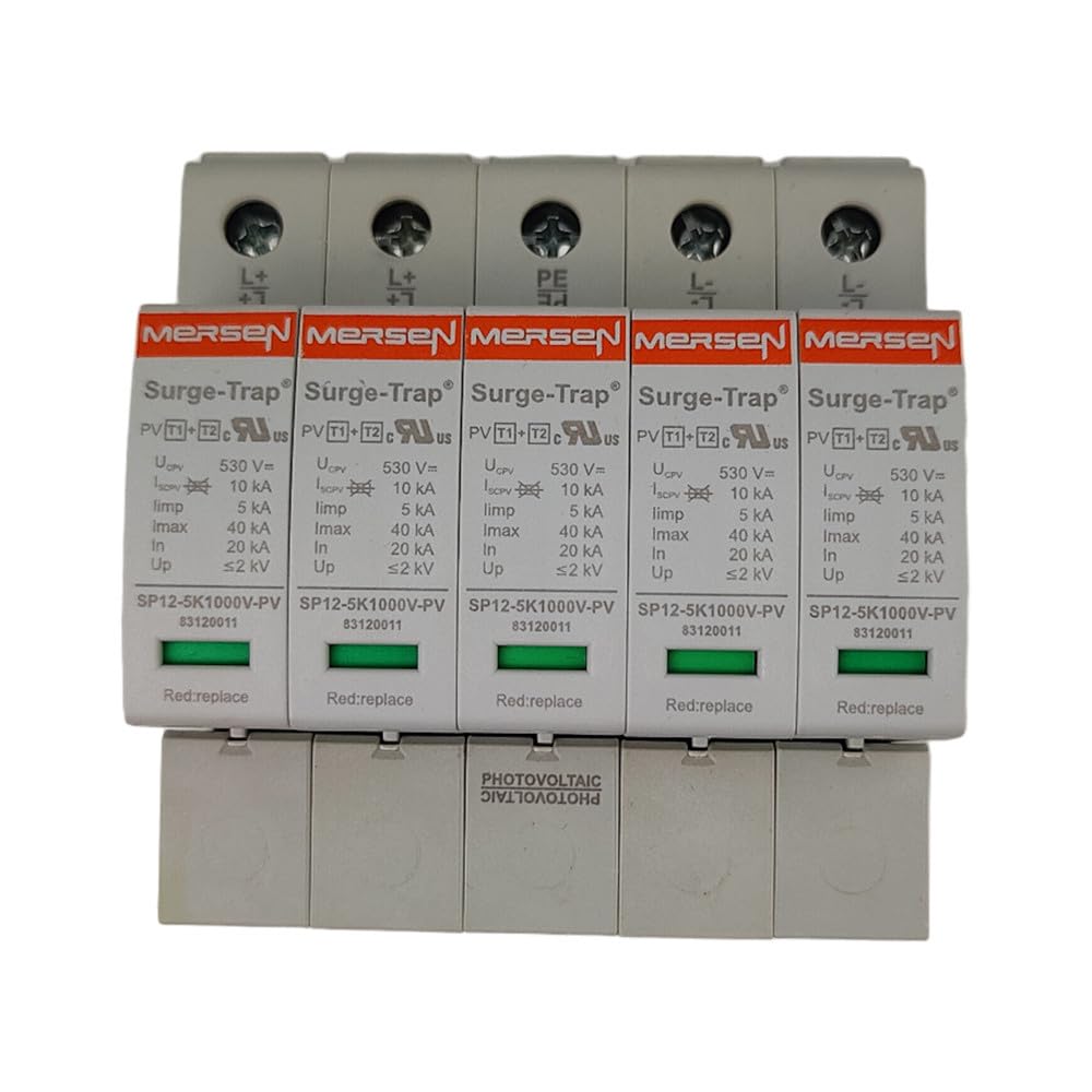 Mersen Ogranicznik przepięć typ 1+2, 5 kA, Ucpv1060V, Y PV, STPT12-5K1000V-5YPVM