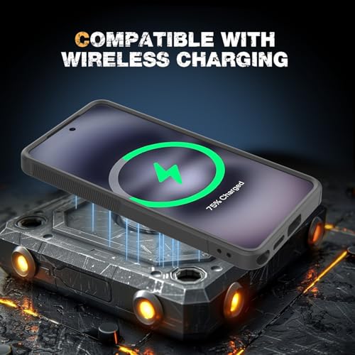 ZQLPLZR Magnetic for Galaxy S26 Ultra Case,[Compatible with MagSafe] [Military Grade Drop Protection] Heavy Duty Shockproof Phone Case for Samsung Galaxy S26 Ultra 6.9",Butterfly Flowers - image 3