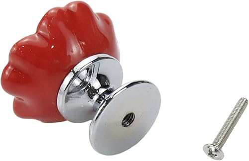 Miniatura 4 de Sakura - 4 pomos para gabinetes de cocina, cajones y aparadores, pomos de cerámica antiguos, pomos de cerámica antigua, oficina, baño, dormitorio,