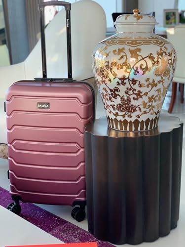 Image of InUSA TREND 28-Inch Large Hardside Spinner Luggage Lightweight Rose Gold