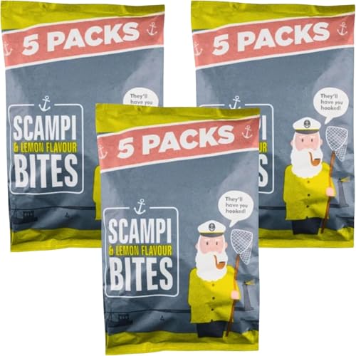 Pub Snacks Bundle With Openshaw Scampi & Lemon Bites 5 Packs (3 Pack)
