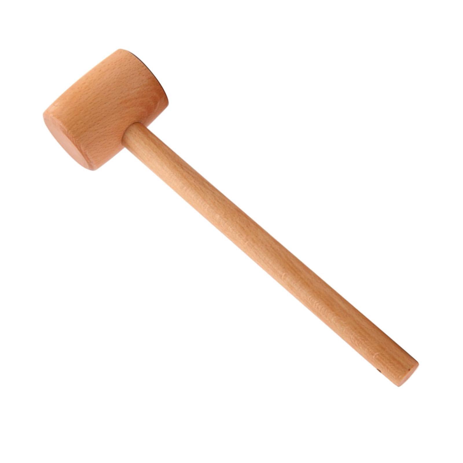 TWISAXC Woodworking Wooden Hammer Tool Engineered for Smooth Operations in Wood Carving and Leathercraft Making Tasks Woodworking Mallet Wood Hand Hammer
