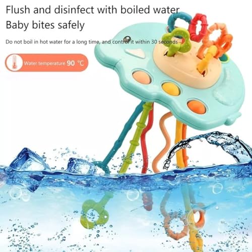 Juguetes Y Estimulación, Baby Product sonaja azul Marca Genérico (3)