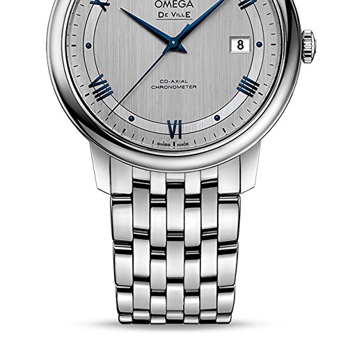 Omega Prestige Co-Axial Automatic Silvery Dial Men's Watch 424.10.40.20.02.0014