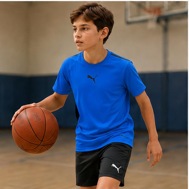 PUMA Boys Dry Fit Performance Active Basic Quick-Dry T-Shirt (Sizes 8-20) - image 3