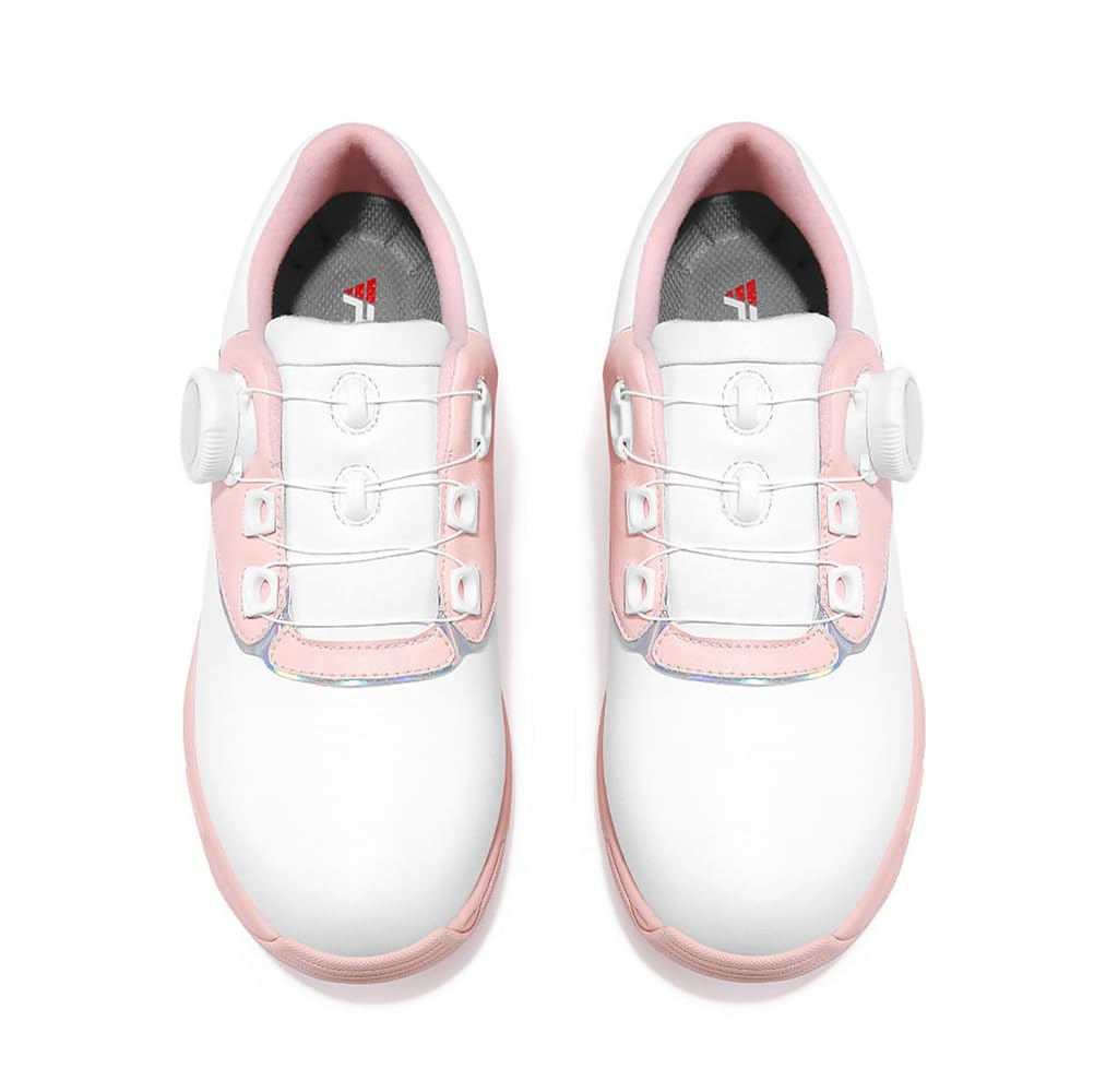 Damen wasserdichte Golfschuhe Damen Outdoor Komfort Golf Turnschuhe Mädchen Spikeless Golfer Trainer