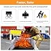 Emergency Fire Blanket for Home Kitchen - KANHIRO Fiberglass Fire Suppression Blanket Great for School, Fireplace, Grill, Car, Office, Warehouse (10 Pack, 39 in X 39 in)