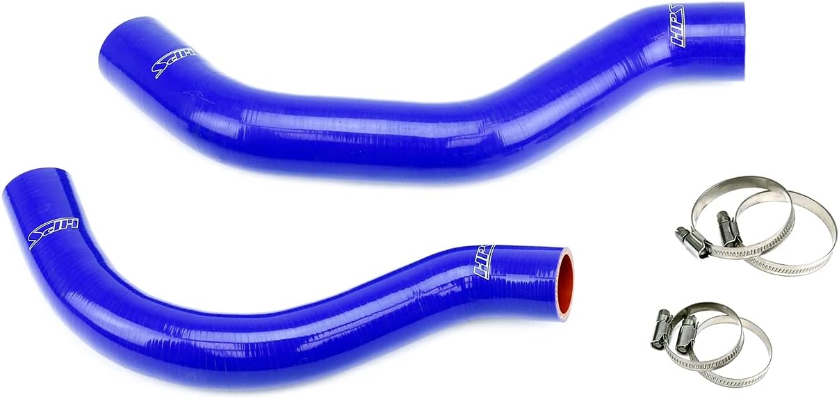 HPS Blue 3-ply Reinforced Silicone Radiator Coolant Hose Kit 57-2001-BLUE