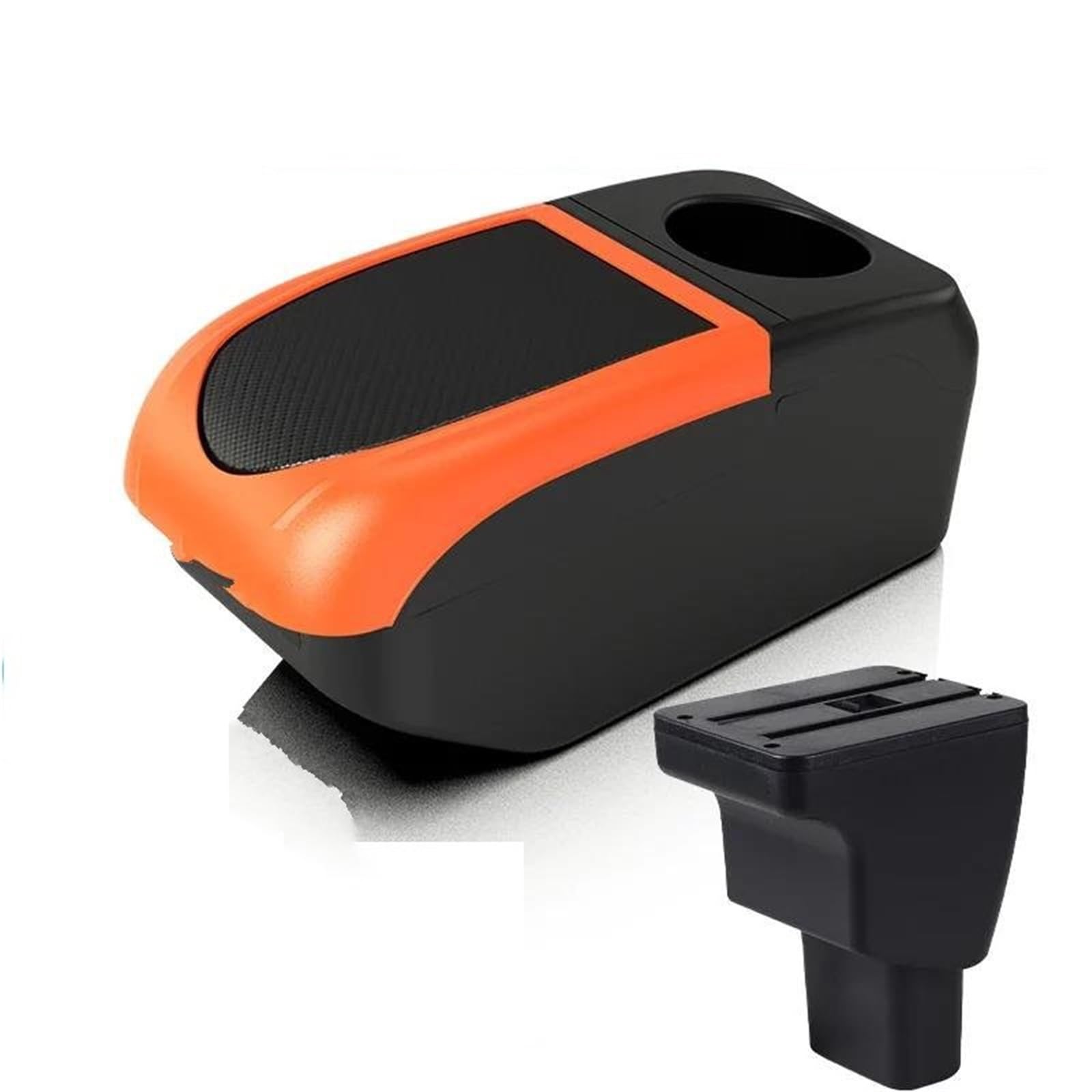 Dtsgcx A2 Orange For Hyundai I10 Car Interior Parts Details Retrofit Armrest Storage Box Styling Accessories(A2 Orange)