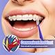 30 Stück Kieferorthopädische Elastische Einweg Placer für Zahnspange gummis Praktisches Werkzeug mit elastischen Haken Sicheres und hygienisches und Entfernen von Zahnspangen gummis für Brackets