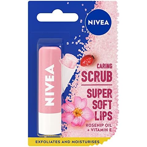 Exfoliante labial NIVEA 2 en 1 con aceite de rosa mosqueta y vitamina E Cover