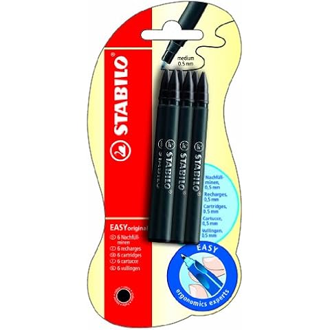 STABILO EASYoriginal Medium Refill Cartridges Pack of 6 Cover