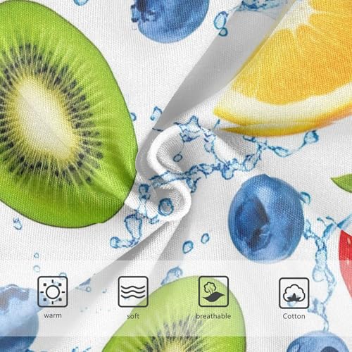 Fresh Cartoon Fruits Strawberries Panties Little Girl Girls Underwear Toddler Cotton Animal Briefs Girls Undies 2t3