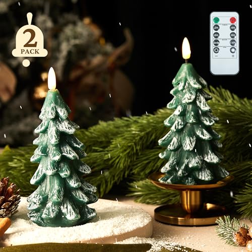 Bougies sans flamme pour sapin de Noël pour créer une ambiance de fête chaleureuse