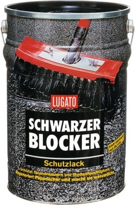 Lugato Schwarzer Blocker Schutzlack 750ml