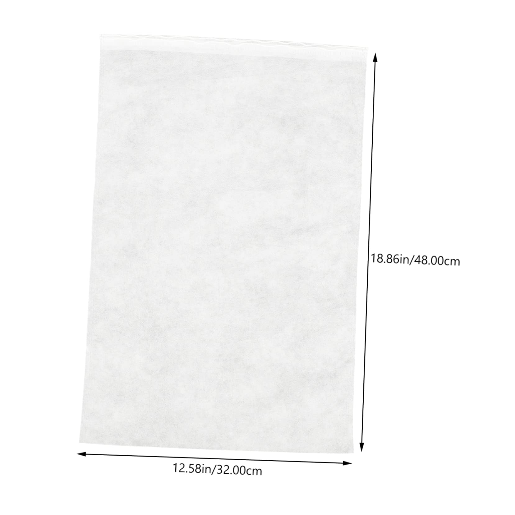 Borsa per Scarpe da Viaggio 50 Pezzi 32x48 Cm Non Tessuto | Bianco, Riutilizzabili e Lavabili, per Danza e Sandali, per Viaggio e Organizzazione Valigia