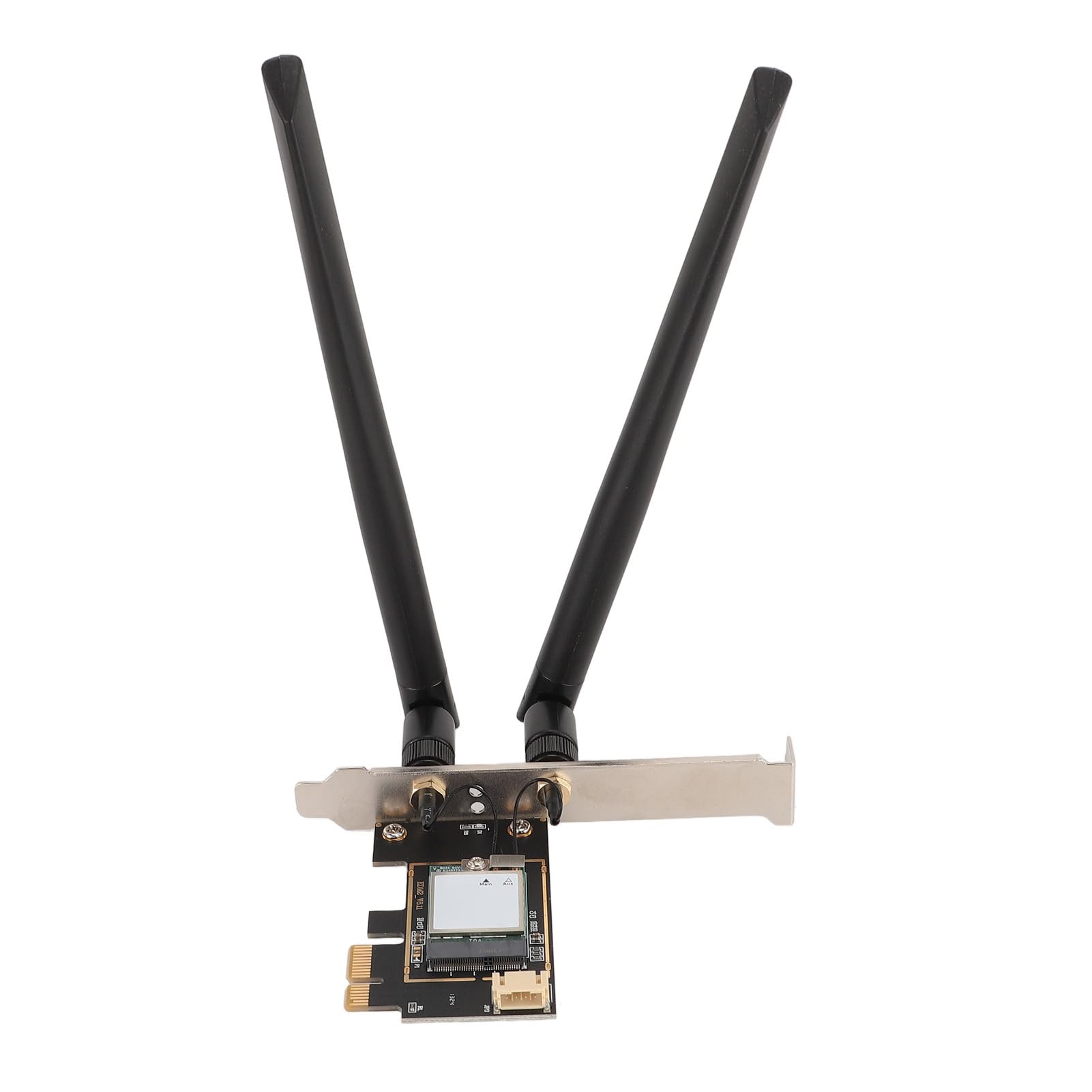 Adattatore WiFi USB Wireless per PC - Adattatore WiFi Tri Band 2400Mbps 2.4G 5G 6G per PC Desktop Laptop, Adattatore Scheda di Rete Wireless, Supporto MU MIMO PCIE