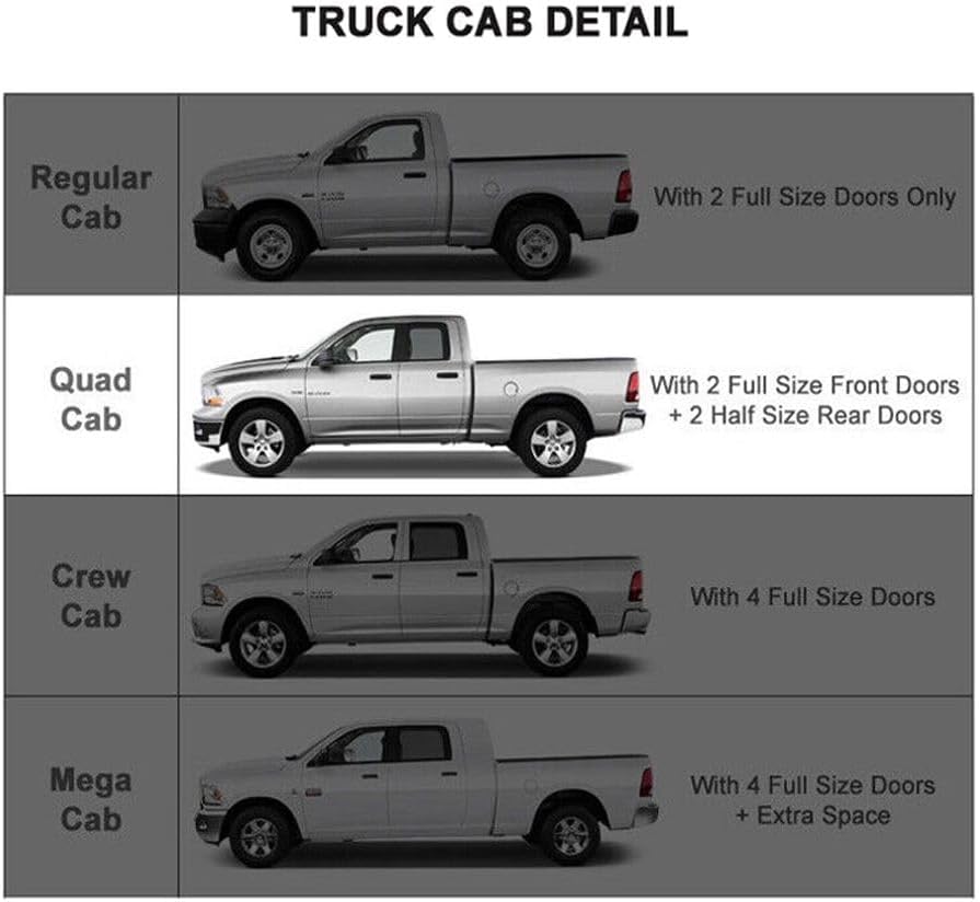 Quad Cab Style 78" Black Side Step Nerf Bar Left Right Bracket Srews Stainless Steel 82215294AC