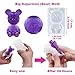 EuTengHao 132Pcs Animal Silicone Molds DIY Resin Casting Kit Contains 4 Bears 3D Bear Rabbit Cat Paw Mold Necklace Pendant Time Gem Eiffel Tower Jewelry Crystal