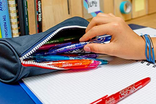 PILOT Frixion Erasable Rollerball Pen Fine 0.5mm Tip- Blue, Box of 12, 1 count (Pack of 12) - Image 3