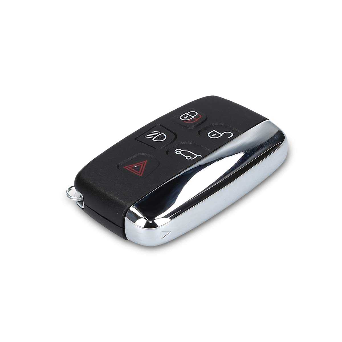 Cover Chiave Auto Land Rover Jaguar - Effetto Carbonio Nero, Protettiva, Con Tasti Accessibili - Foto 3