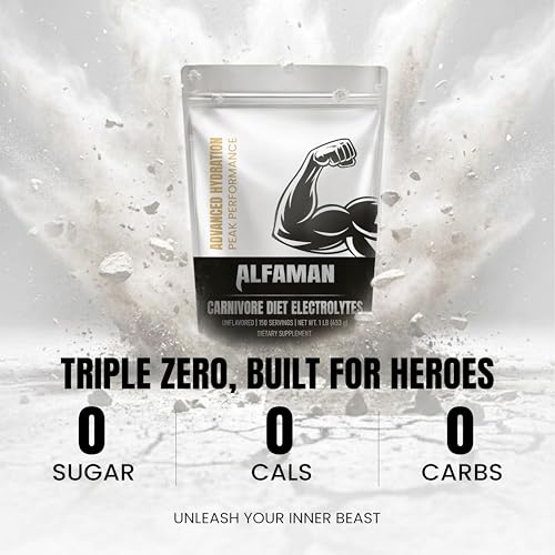 ALFAMAN Carnivore Electrolytes Powder