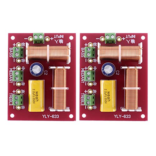 Modulo Di Frequenza Di Crossover Del Divisore Audio A 2 Vie, Scheda Di Distribuzione Del Filtro Hifi Per Altoparlanti Alti E Bassi~p118715405