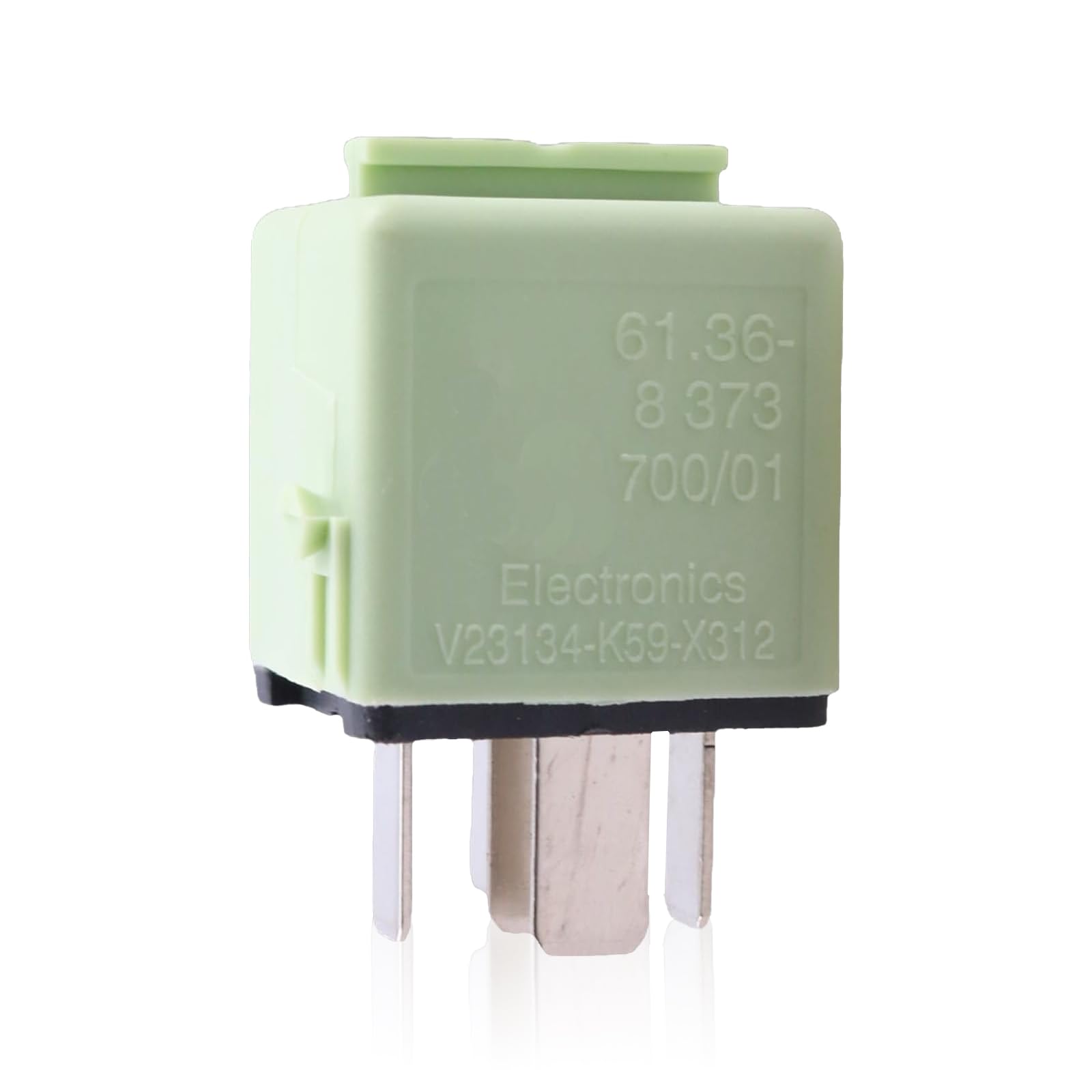 61368373700 Relay, 5-Pin Automotive Fuel Pump Relay, Compatible with BMW Car Series E36 E46 E38 E39 E53 Z3, 1 PC (Green)-image-15