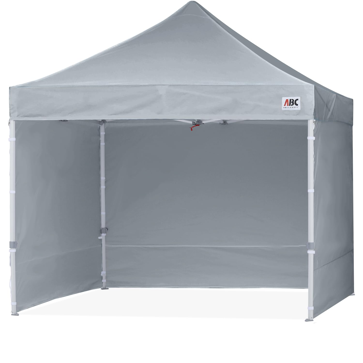 ABCCANOPY Easy Pop Up Canopy Tent with Sidewalls 10x10 Commercial -Series, Gray