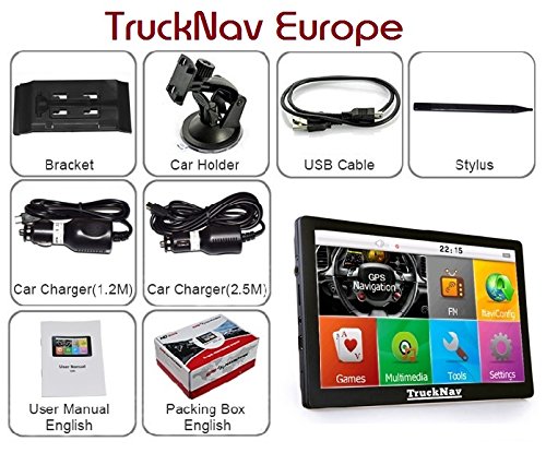GPS-Navigationssystem 17,8 cm (7 Zoll) für LKW/Wohnmobil/Auto - Image 3