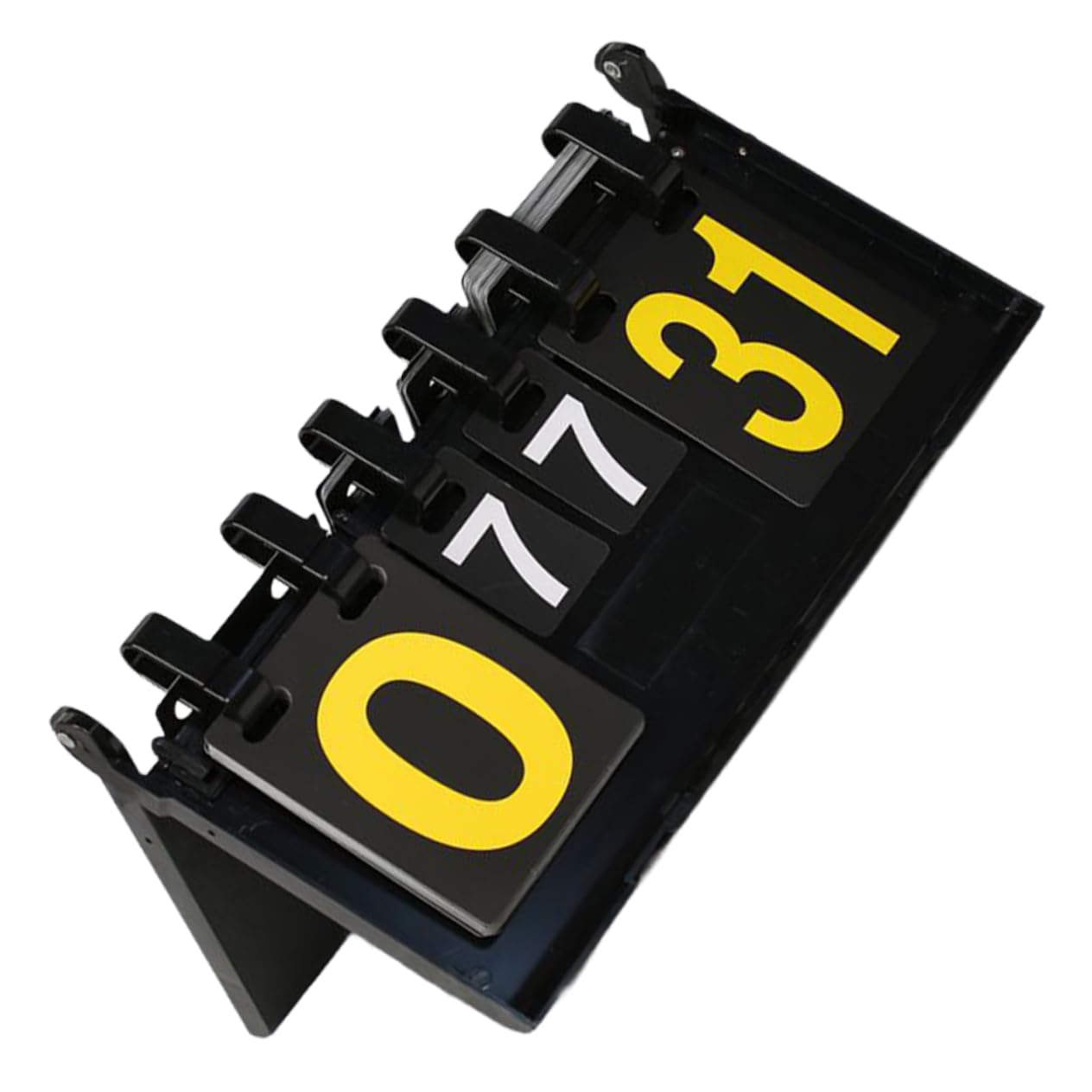 ibasenice Portable Flip Scoreboard for Sports Scorekeeper for Basketball Soccer Tennis and More Easy to Use Durable Design with Numbers for Games