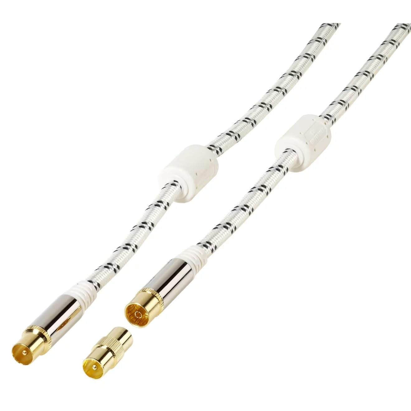 VIVANCO CABLE ANTENA 48145 BLANCO 120DB 3 M
