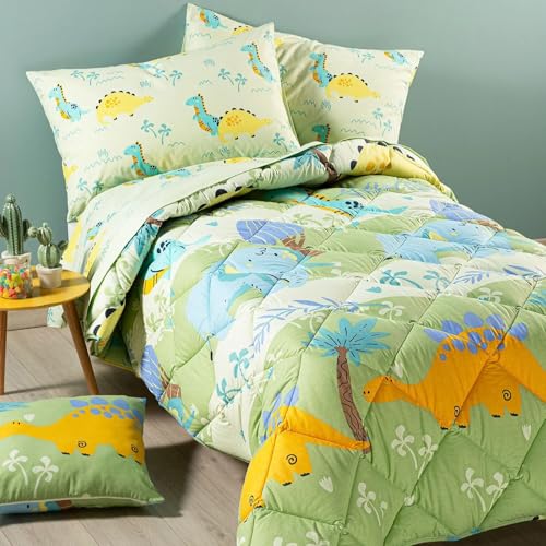 Trapunta Jurassic in Cotone Caleffi Singolo