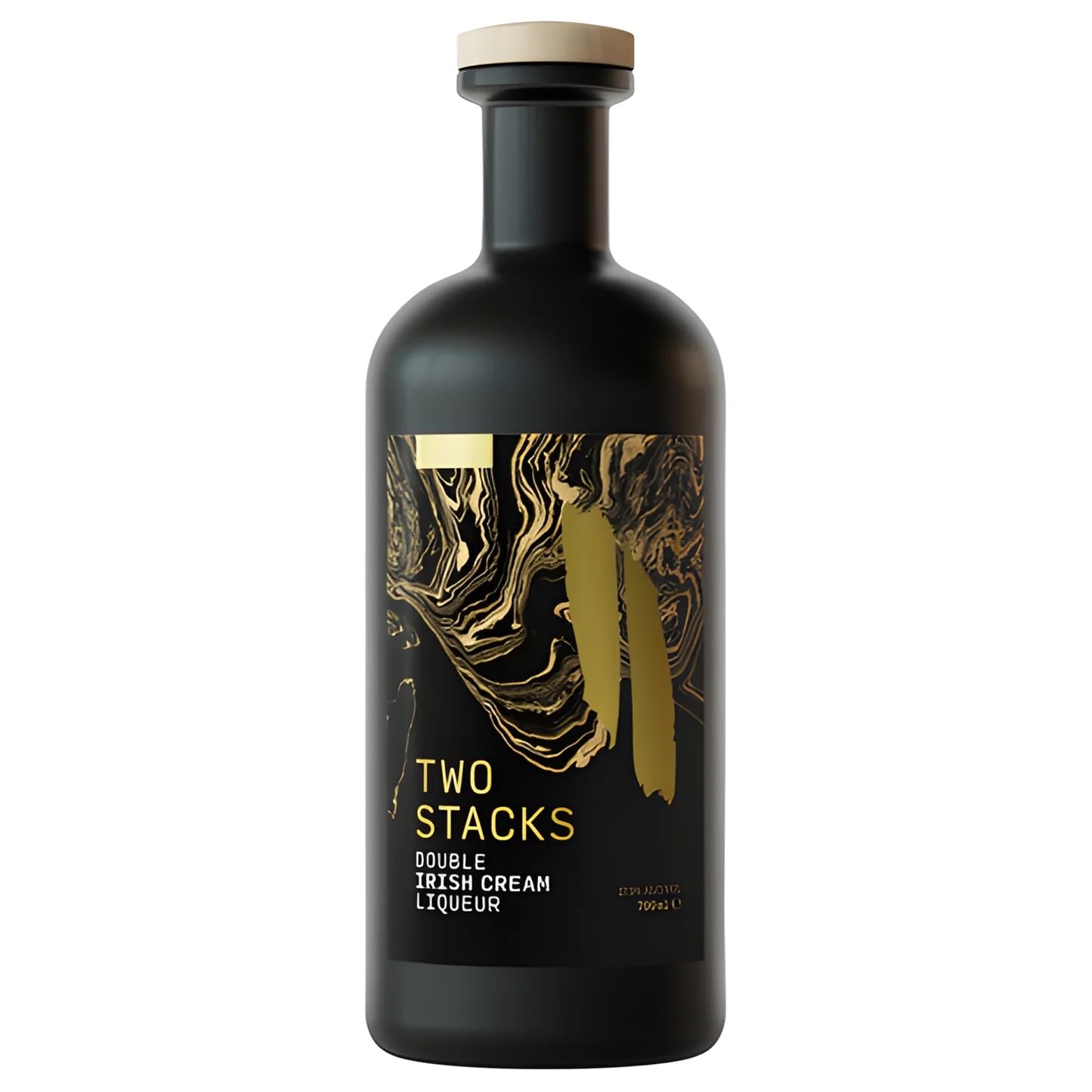 Two Stacks Double Irish Cream Liqueur 700ml, 17.5% ABV – Creamy, whiskey-forward blend with rich vanilla, chocolate, caramel, and subtle spice.