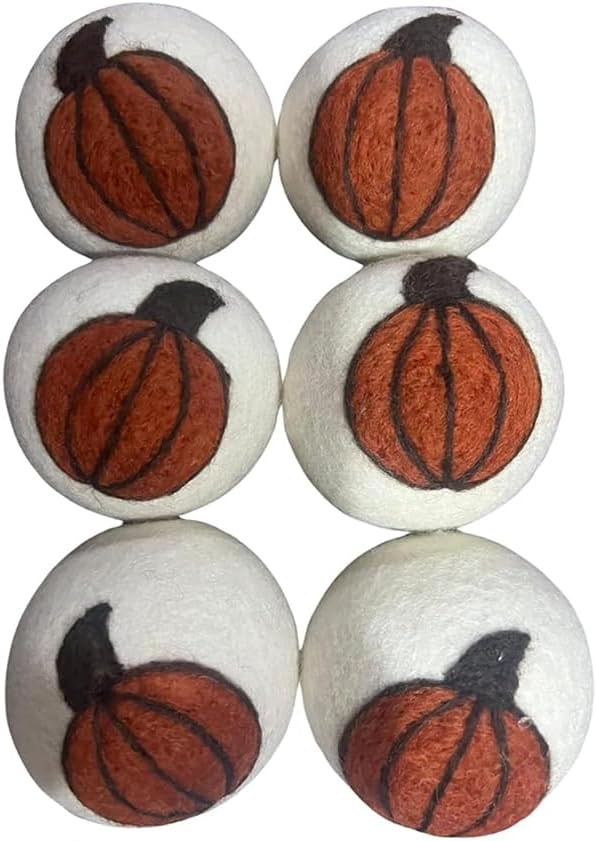 Ezhippie Quality Wool Dryer Balls - 12 XL Pack - 1000+ Loads - Pure Organic Wool - Reusable Natural Fabric Softener Perfect with Essential Oils, Reduce Clothing Static and Wrinkles