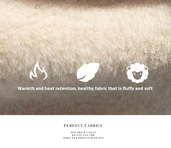 BeFall Women's Winter Hooded Bear Scarf, 3-in-1 Plush Hood with Ear Warmer and Neck Warmer, Soft Faux Fur, Windproof, No-Shed, Cute Cozy Winter Hat for Girls and Women (Brown) - Image 3 thumbnail