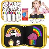 urlaubsreisen buchen günstig 🌈【Travel Set für Kinder】Dieses löschbare Graffiti-Buch wird mit 1 Bilderbuch (14 Bilderbücher) und 12 Aquarellstiften geliefert, die leuchtende Farben und genügend Zeichenfläche bieten, um die Freiheit Ihrer Kinder zu schaffen. Führen Sie verschiedene Aktivitäten wie Schreiben, Zeichnen und Graffiti durch.Es kann zum einfachen Tragen in eine Schultasche gelegt werden.
