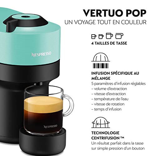 Nespresso Krups Vertuo POP Kaffeemaschine, Grün, Kapselmaschine YY4887FD – Bild 3