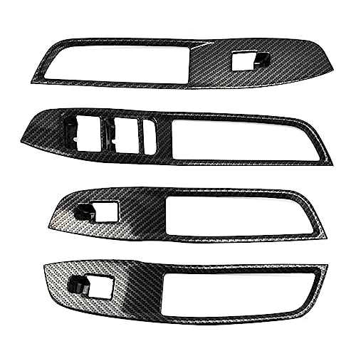 Embellecedor de panel interior para MG ZS 2017-2018, diseño de carbono 5