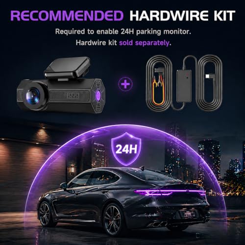 Dash Cam, 2.5K Dash Cam Front, VEEMENT Dash Camera for Cars, 1440P Car Dash Camera with APP, WiFi Dash Cams with WDR Night Vision, 24/7 Parking Monitor Dashcam, 160°Wide, G-Sensor, Mini Car Camera by Veement - Image 7