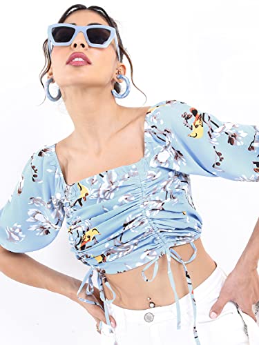 Image of KETCH Women Regular Fit Printed Short Sleeve Tops