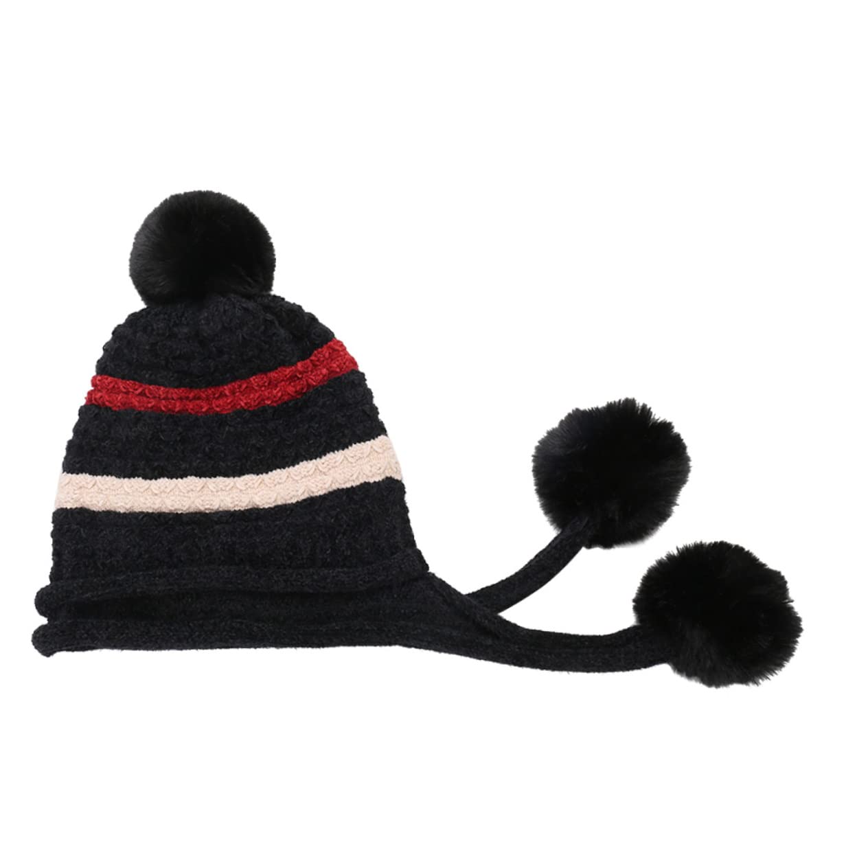 SHERCHPRY 3 gorros para bebés, orejeras para bebés, gorro con orejeras, gorro para niñas, gorro peruano, gorro de punto