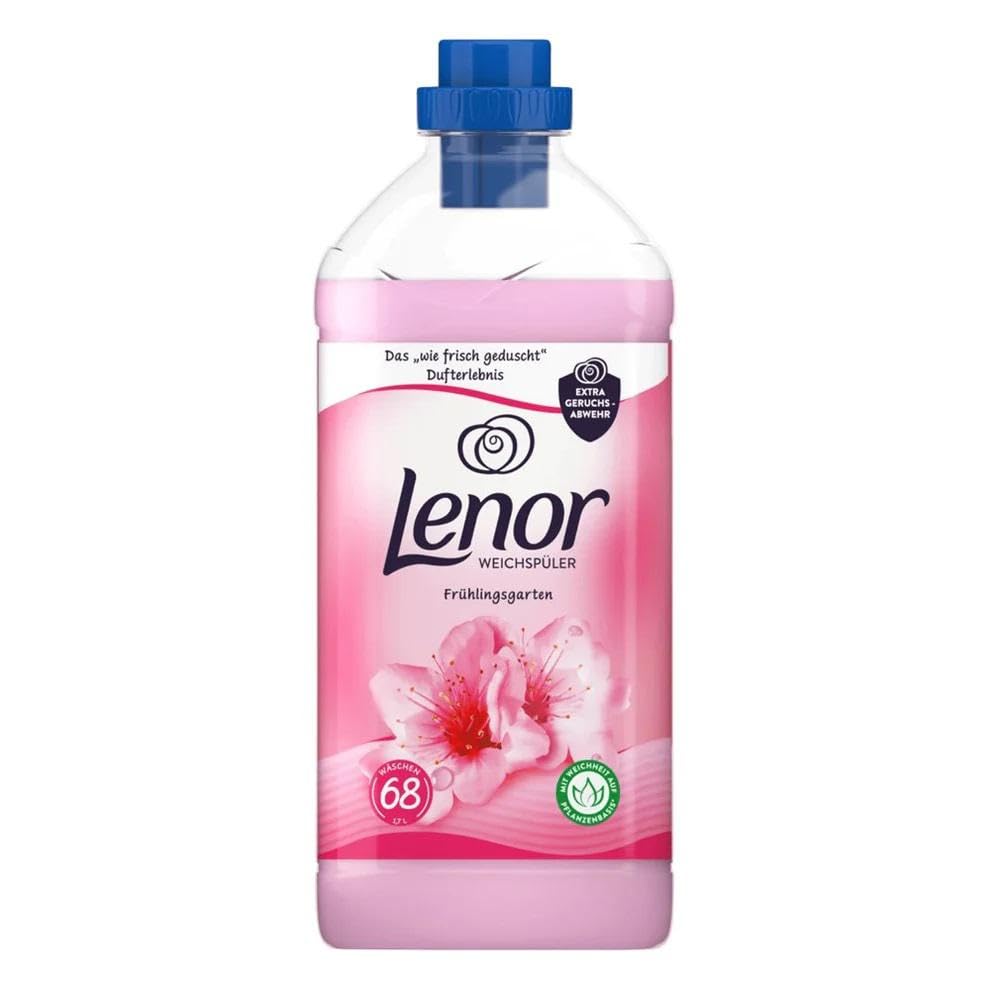 Lenor Suavizante para jardín de primavera, 68 lavados, 1,7 litros, 6 unidades
