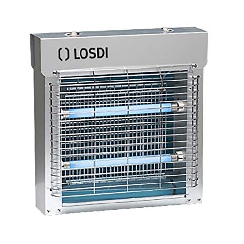 MATA-INSECTOS ELECTRICO LOSDI ALUMINIO 2X11W CI 2X11A