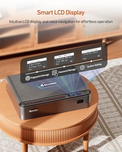 Biometric Gun Safe for Pistols