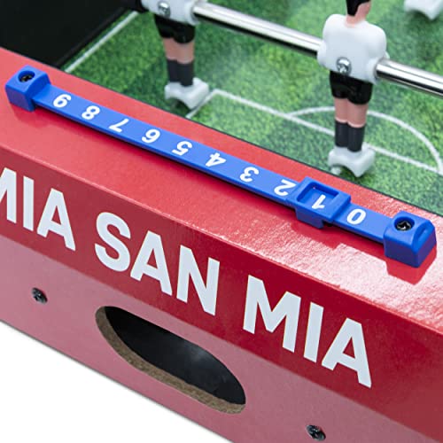 FC Bayern München Tischkicker für Kinder - Tischaufsatzkicker im Offiziellen FC Bayern München Design für Groß und Klein I Spielfeldmaße: 40,5 x 29,5 cm – Bild 5