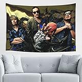 湘南乃風 タペストリー 壁掛け 152×102cm 装飾布 部屋 寝室 毛布 多機能 ホームアート